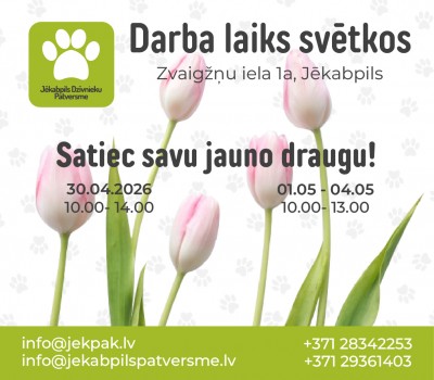 Izmaiņas datba laikā  maija svētkos